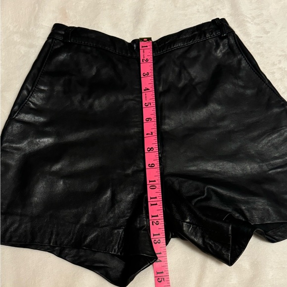 Vintage Leather Shorts - Picture 7 of 8